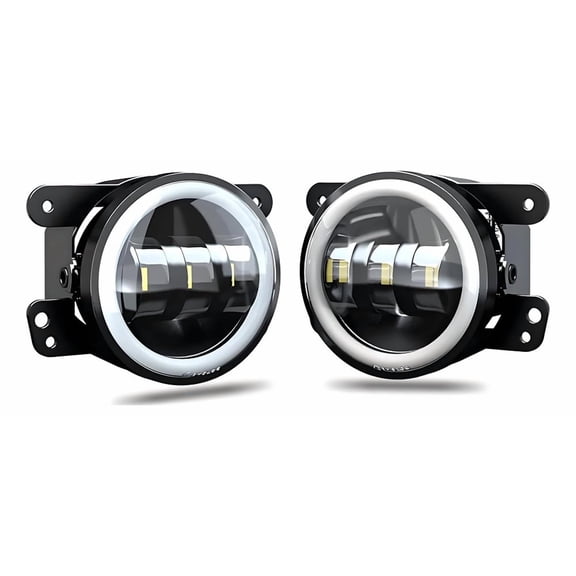 Applicable to 4 Inch LED Fog Lights for Jeep, Pair