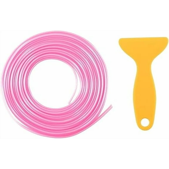 Applicable to 5M for Universal Pink Points Edge Gap Door Panel Molding Line Trims Cars Interior Trim Line Strip Gap Fillers Seal Strip