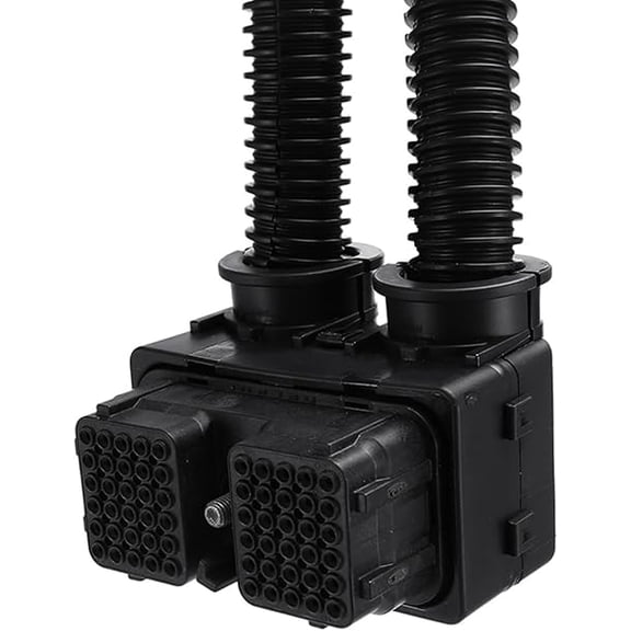 Applicable to 60 Pin/Way Engine for ECU Computer Board Plug Connector Replacement Parts Accessories for Cummins 4988820 4995445(Black Right)