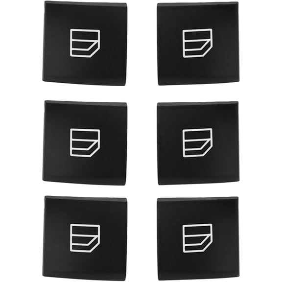 Applicable to 6X Window Switch Repair Button Cap Driver Window Control for Mercedes for Benz A Ml Gl R-Class W164 X164 W251 W245 W169