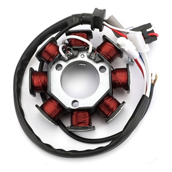 8-Pole Generator Stator Coil for Yamaha YBR125ED 05-06