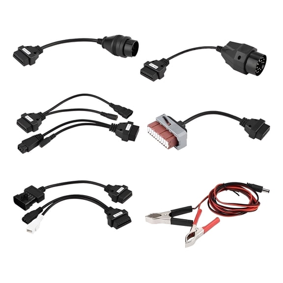Applicable to 8pcs Car Diagnostic Tool Cables OBD2 Adapter