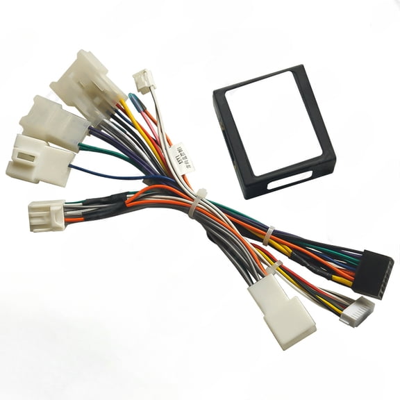 Applicable to 98-03 Lexus RX300/Harrier Android large screen navigation tail line power line protocol box