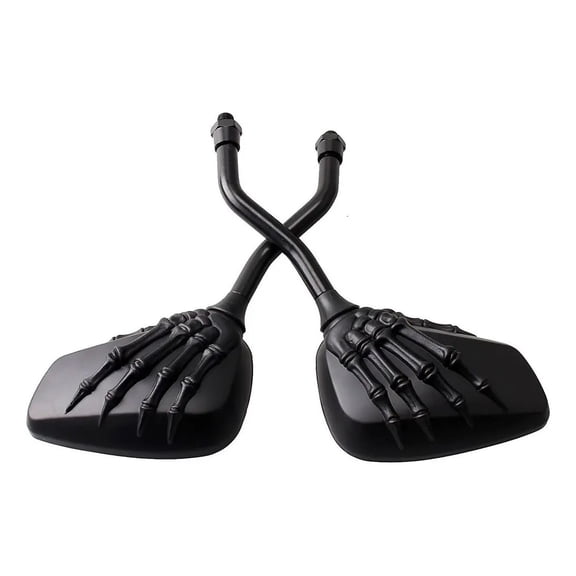 Applicable to B Universal Side Rearview Mirror Skull Skeleton Hand