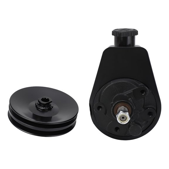 Applicable to Black Power Steering Pulley with Double Groove 617