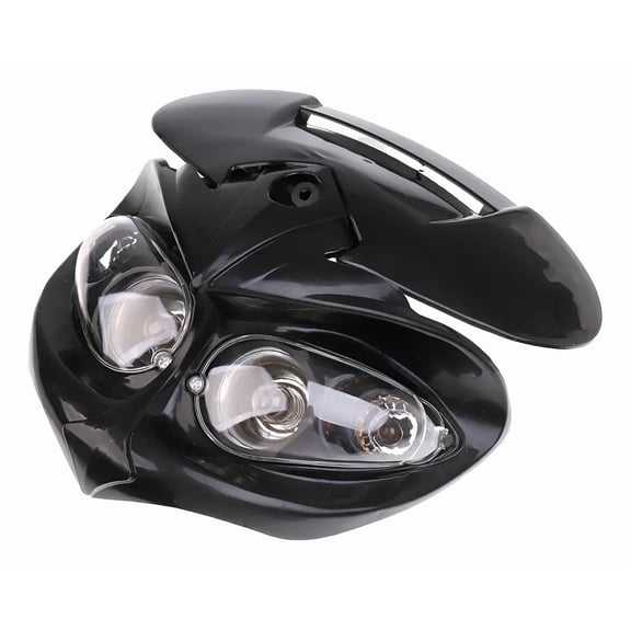 Applicable to Black Universal Headlight Fairing