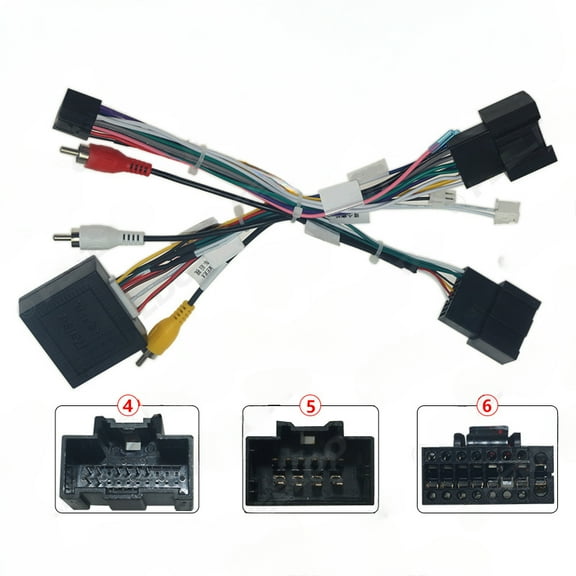 Applicable to Buick GL6/Yuelang/Hideo Android large screen navigation palm information power line tail line protocol box Canbus