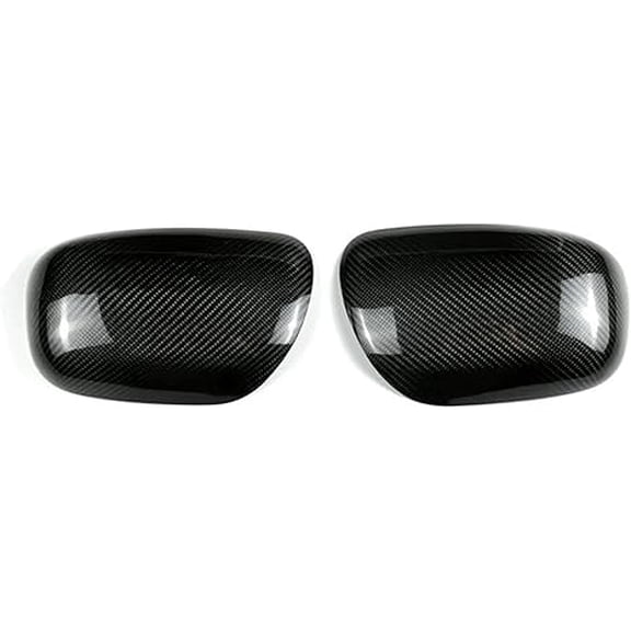 Applicable to Car Carbon Fiber Rearview Mirror Cover Door Mirror Shell Compatible For Lexus IS200 IS300 1998-2005 Side Rear View Cover