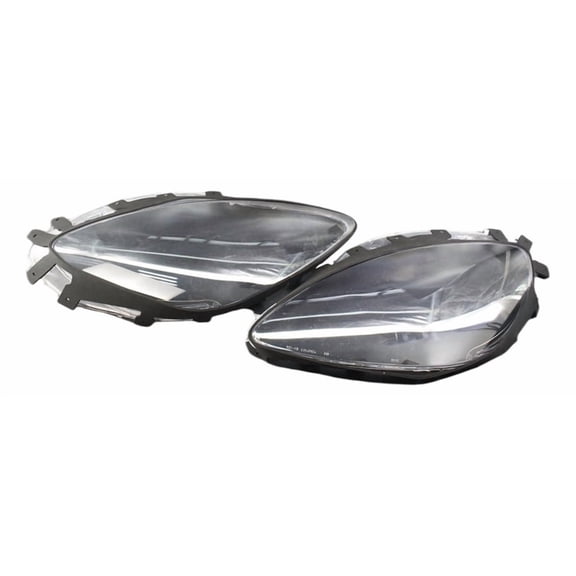 Applicable to Car Headlight Lens Replacement Shell for Corvette C6 White