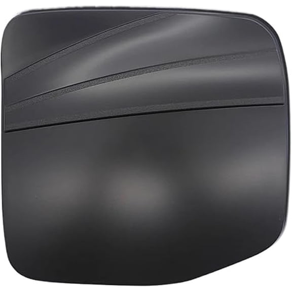 Applicable to Chrome Fuel Tank Cover Compatible For Isuzu D-max Dmax 2012 2013 2014 2015 2016 2017 2018 2019 Car Accessories Double Cabin(BLACK)