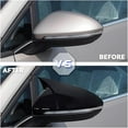 thumbnail image 1 of Applicable to Compatible for VW Golf 6 MK6 GTI GTD 2009-2013 Car Rearview Side Mirror Cover Wing Cap Exterior Door Case Trim Carbon Fiber Look(Gloss), 1 of 3