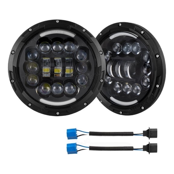 Applicable to D 7 Round LED Headlights For Toyota Land Cruiser 1965-1985