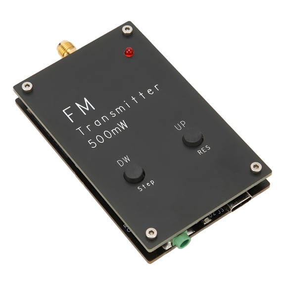 Applicable to FM Stereo Transmitter 2000m 500mw RC FMND 88108mhz