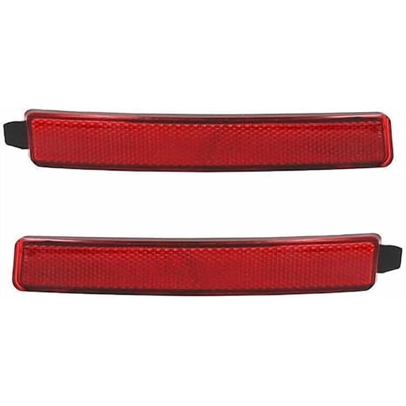 Applicable to For LED Taillight Stop Rear Bumper Reflector for Cadillac SRX 2010-16 Chevrolet Traverse 2009-12 GMC Acadia