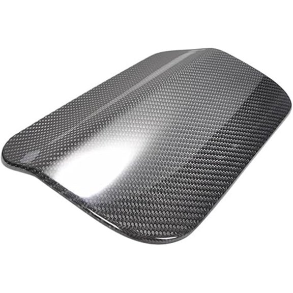Applicable to Full Carbon Fiber Gas Cap Fuel Door Gas Tank Cover Trim Compatible For BMW 3 Series F30 2012 2015 Fuel Tank Caps