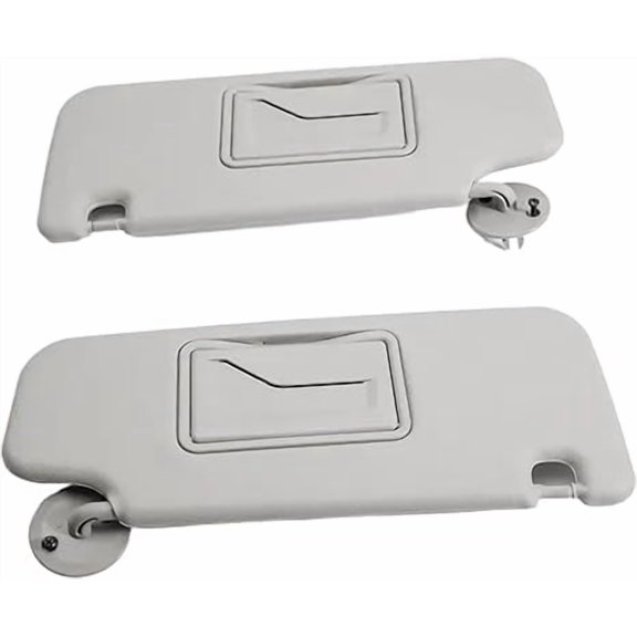 Applicable to Gray Car Sun Visor With Makeup Mirror Compatible For Chevrolet Chevy Sonic 2012-2020 / Spark 2013-2016(Grey Left Driver)