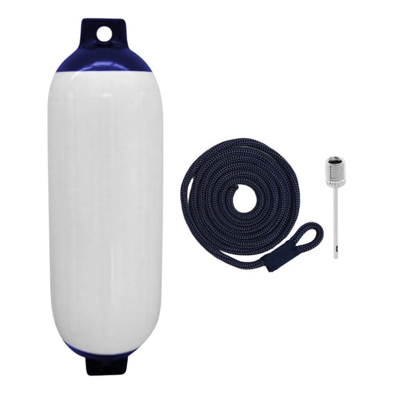 Applicable to Inflatable Round Dock Float Blue White With Black