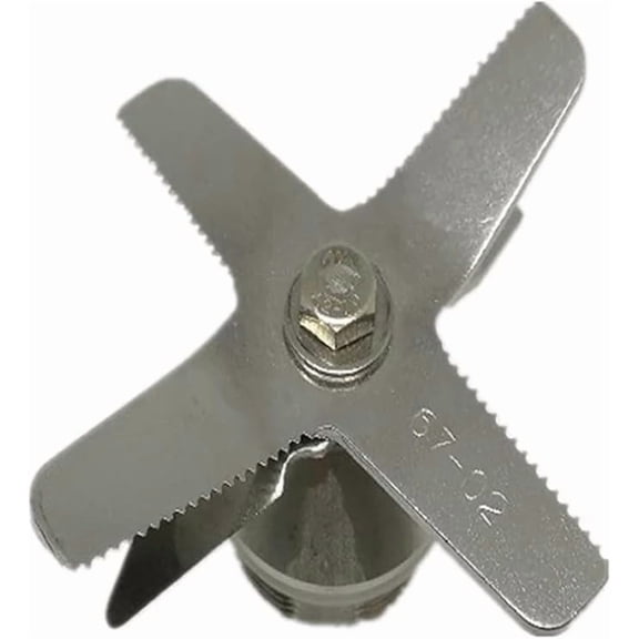 Applicable to Juicer Blender Spare Parts Stainless Steel Hardened Six Mixing , Compatible With TWK TM 767 800 (67-02) Blades Knife Ice Crusher