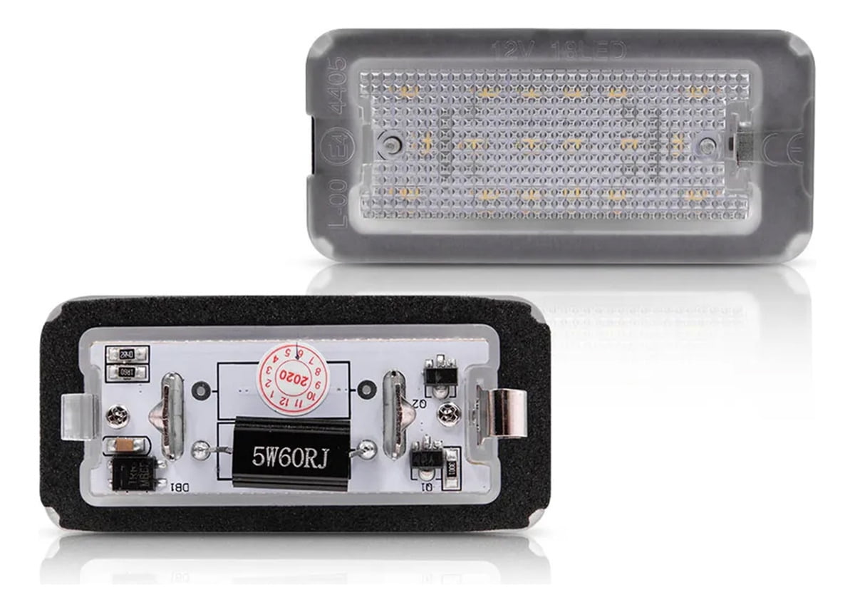 Applicable to License Plate Lights for Fiat 500/500c and Abarth 2007-2016