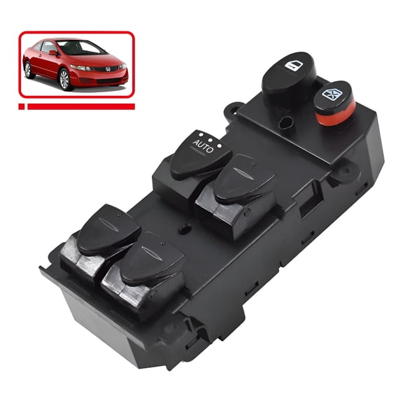 Applicable to Master Window Control for Honda Civic 2006-2011,