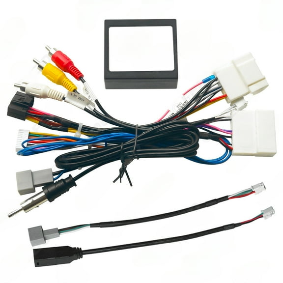 Applicable to Mazda 3/CX-3/CX-5 Android navigation large screen audio power cord 16P modified line + protocol box