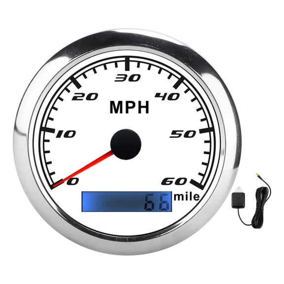 Applicable to Mph Speed Meter Universal Gps Speedometer 60 Mph 0