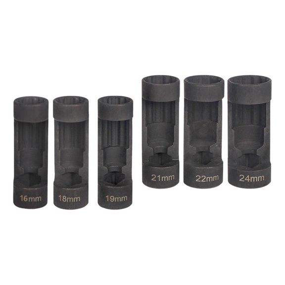 Applicable to Suspension Strut Nut Socket Set, 6 Pieces