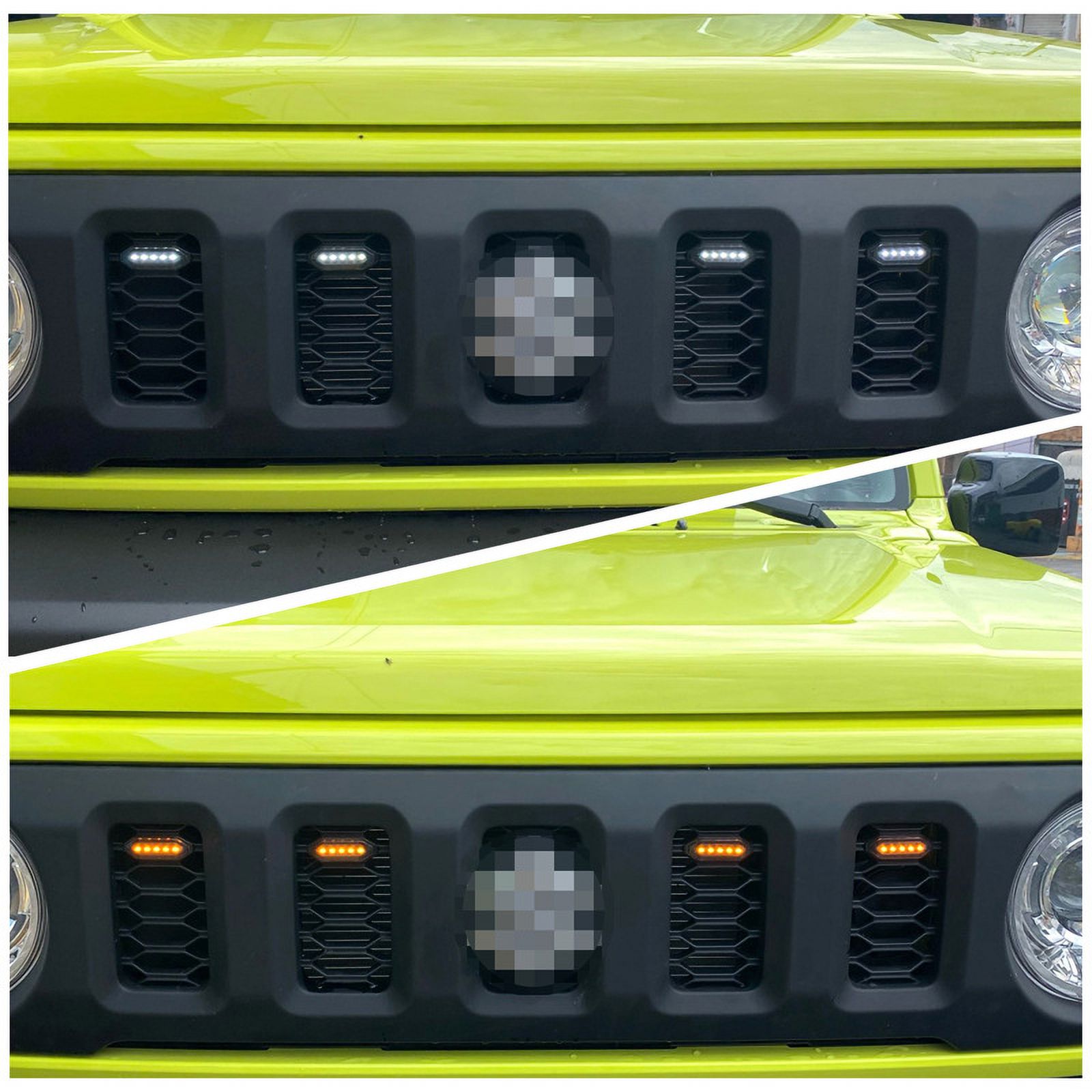 Applicable to Suzuki JIMNY JB74W JB64 modified white and yellow double