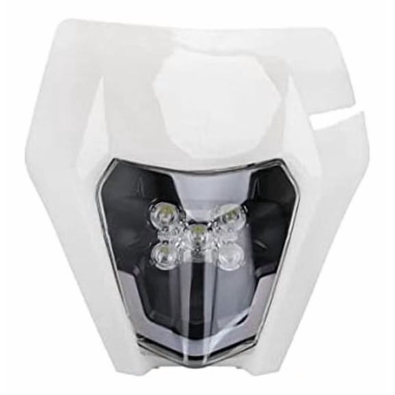 Applicable to White Case 12v Motocross KTM Ghost Headlight Conversion