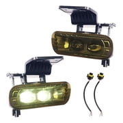 Applicable to X11 Pair Of High Quality Yellow Led Front Fog Lights