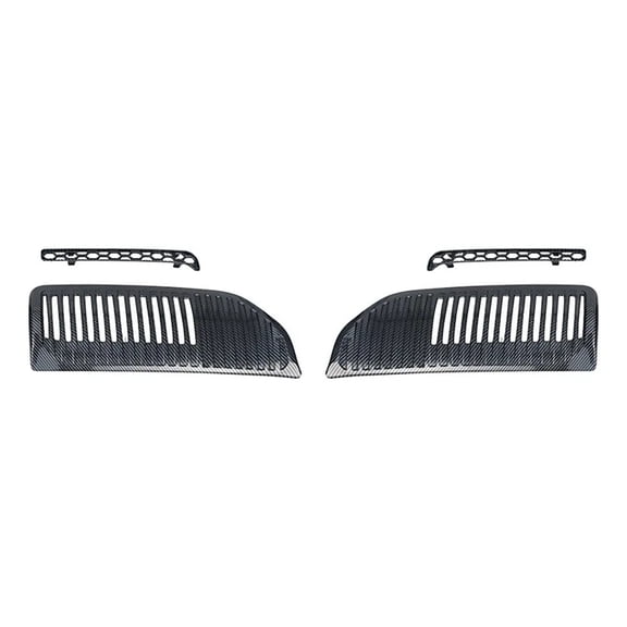 Applicable to Xaz 4 Pieces Carbon Fiber Pattern Front Grille