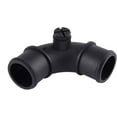 thumbnail image 1 of Applicable to jfqm 17127515487 Car Coolant Water Hose Connector Bleeder Screw Pipe Connector Elbow Fit for Mini Cooper R50 R52 2005 2006 Black, 1 of 6