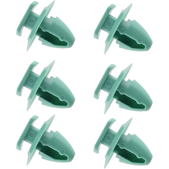 Applicable to jfqm 20Pcs Car Auto Wheel Arch Trim Clip Fastener Retainer Rivet Fit for Jeep Green Plastic Clips