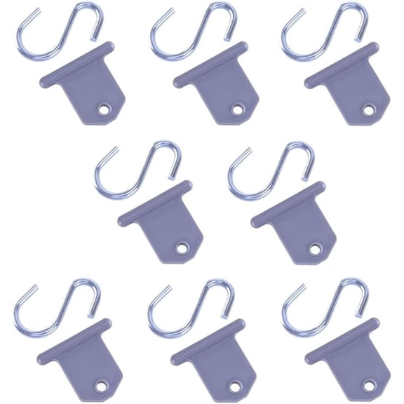 Applicable to jfqm 8Pcs Camping Awning Hooks Clips RV Tent Sunshade Hanger Light Fit for Caravan Camper Awnings