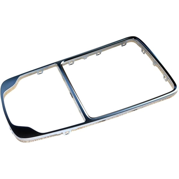 Applicable to jfqm Fit for Audi A3 8V 2014-2018 Silver Chrome Shift Knob Retaining Frame Panel Trim Box Decorative Frame 8V0864260A