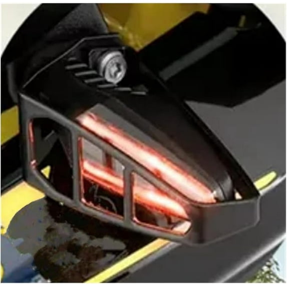 Applicable to jfqm Motorcycle Turn Signal Light Protection Cover Fit for BMW R1250GS ADV F750GS F850GS F850GS ADV 2020 2021 2022 (Color : Rear)