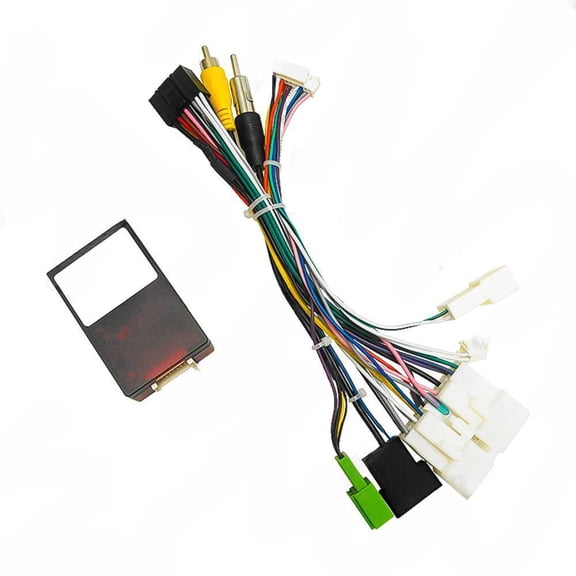 Applicable to the 2020 Isuzu D-MAX Android large screen navigation modification power cord tail line protocol box