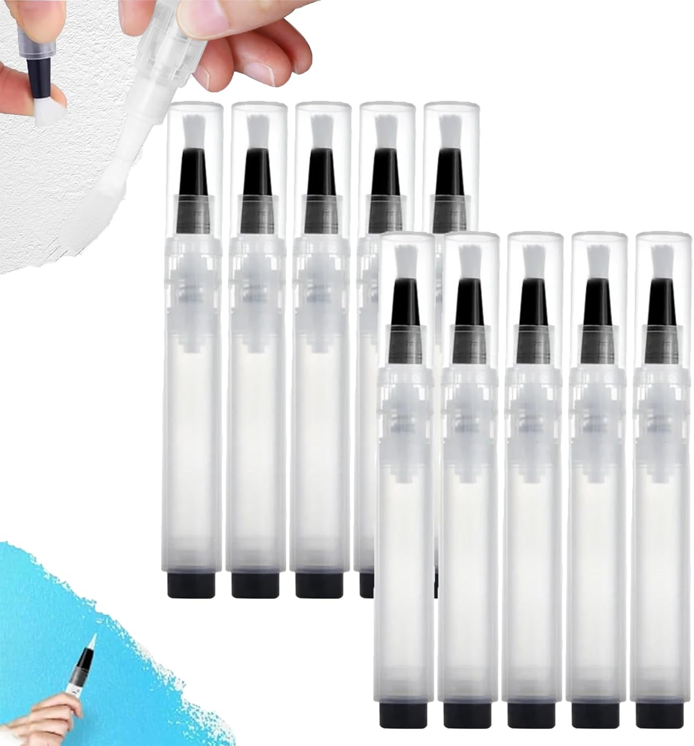 Applicabley Fillable Touch up Paint Pen Brush, Paint Touch Up Pens