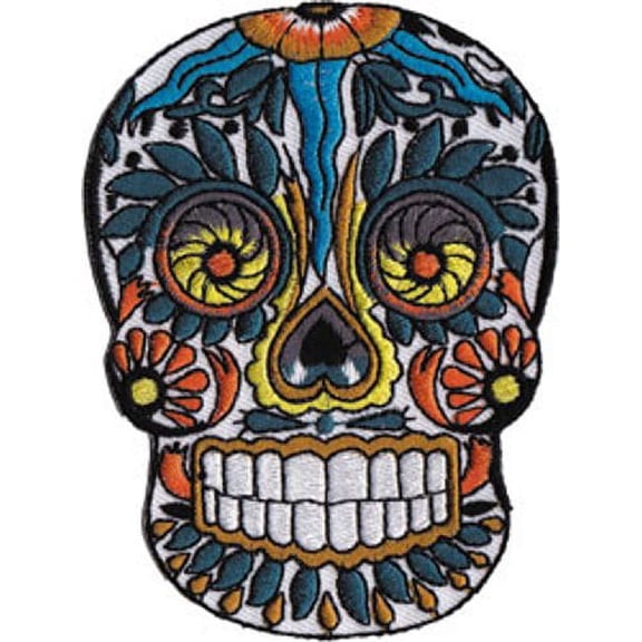 Application Candy Skull Patch