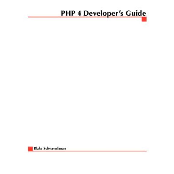 Pre-Owned Application Development PHP 4 Developer's Guide, (Paperback)