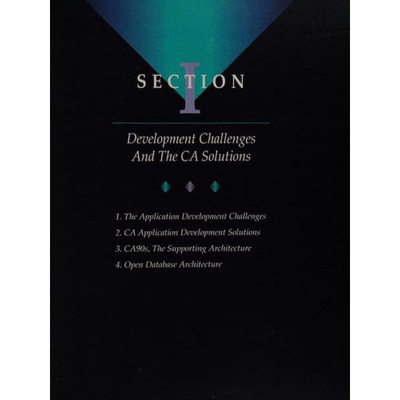Pre-Owned Application Development for the 90s : Computer Associates Strategy Mainframe, Midrange, Network and PC Environments 9780923108090 /