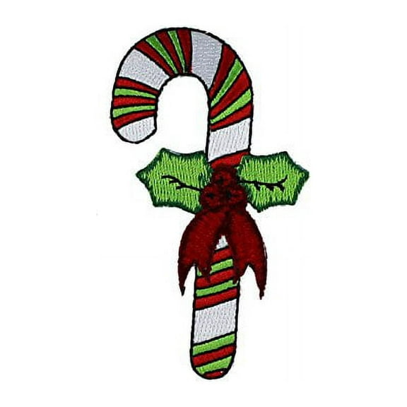 Application Holiday Candy Cane Patch