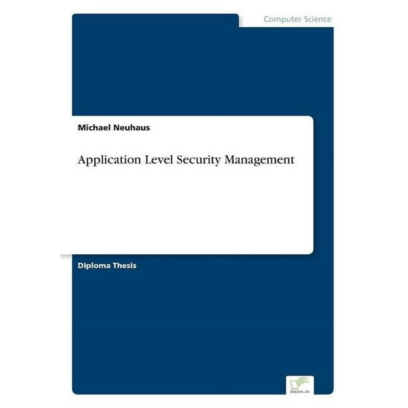 Application Level Security Management, (Paperback)
