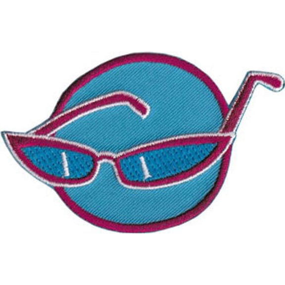 Application Retro Sunglasses Patch