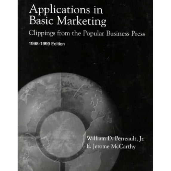 Pre-Owned Applications in Basic Marketing 98/99 Paperback