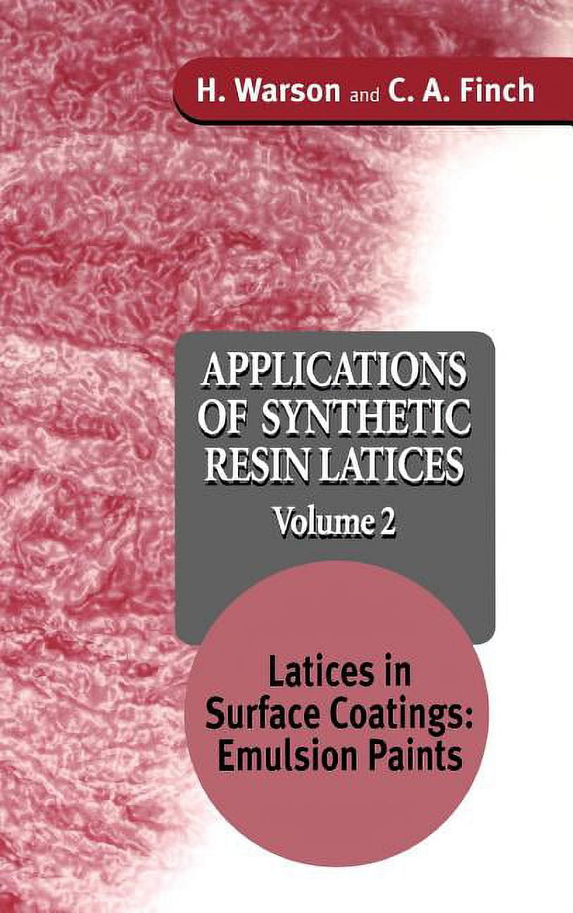Applications of Synthetic Resin Latices Applications of Synthetic