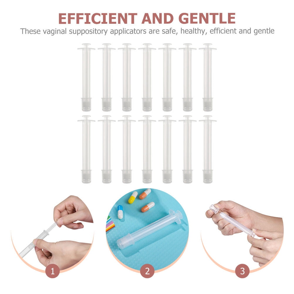 Applicator Vaginal Applicators Lube Lubricant Care Syringe