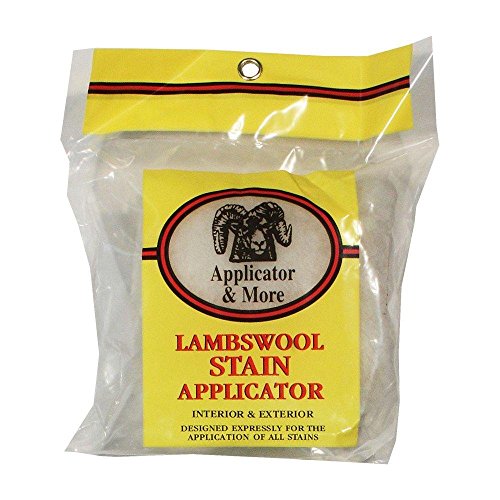 Applicator and More Lambswool Stain Applicator