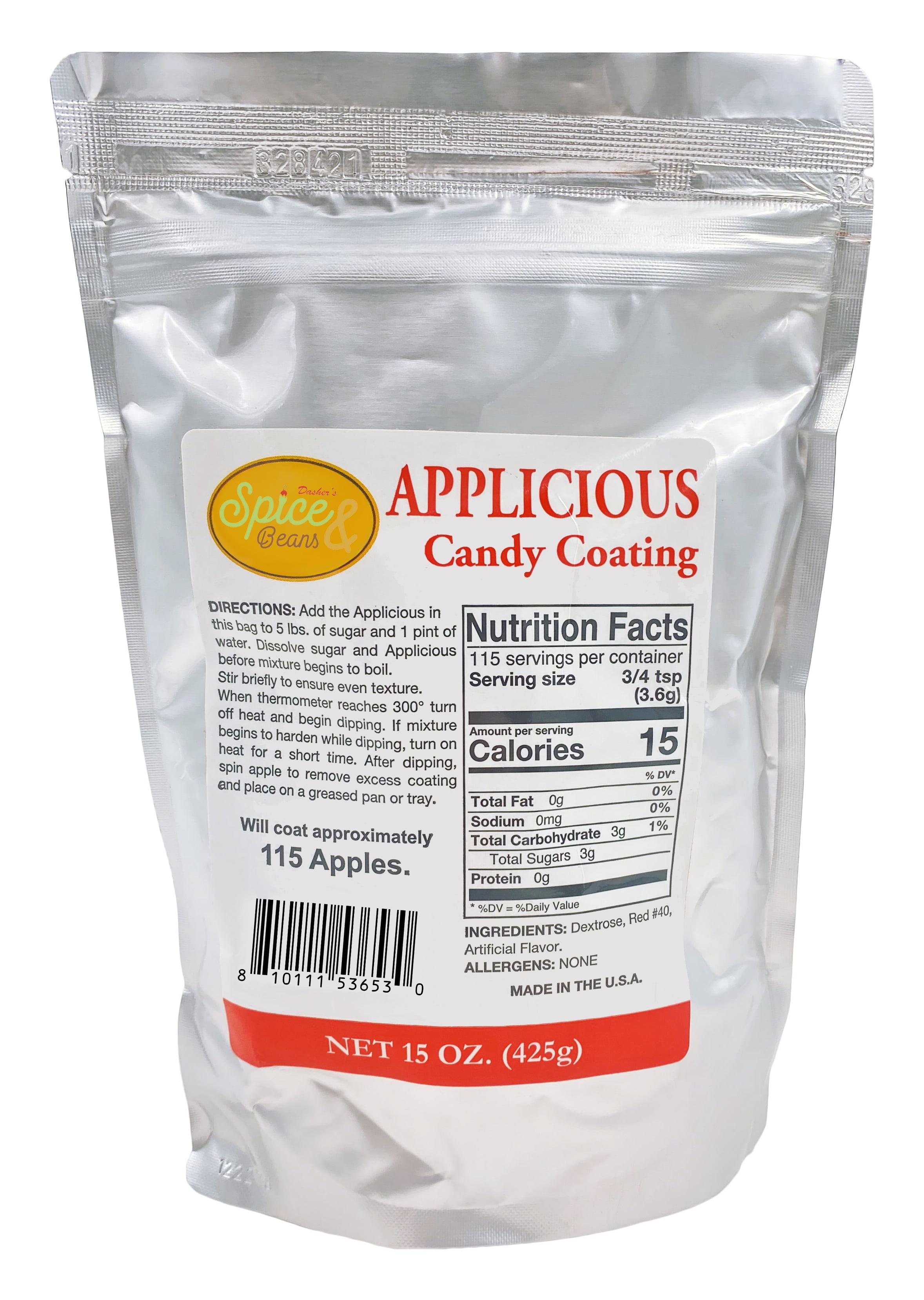 Applicious Candy Apple Coating Mix - 15 oz. - Walmart.com