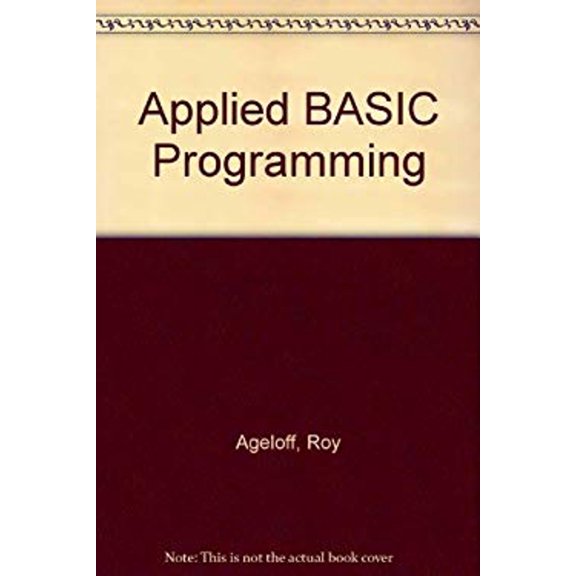 Pre-Owned Applied Basic Programming, 9780534008086, 0534008089, Paperback,